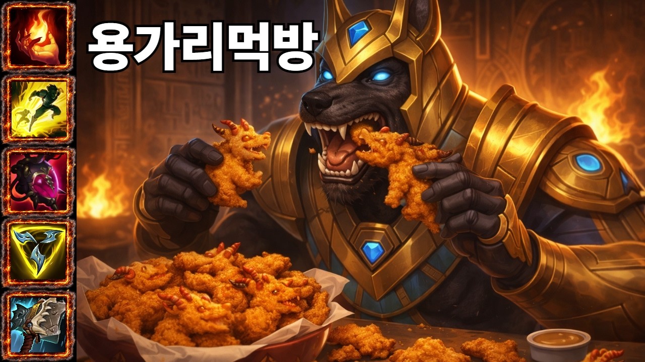 쉬바나 용가리 치킨너겟 입에서 살살 녹고ㅋ(나서스vs쉬바나)