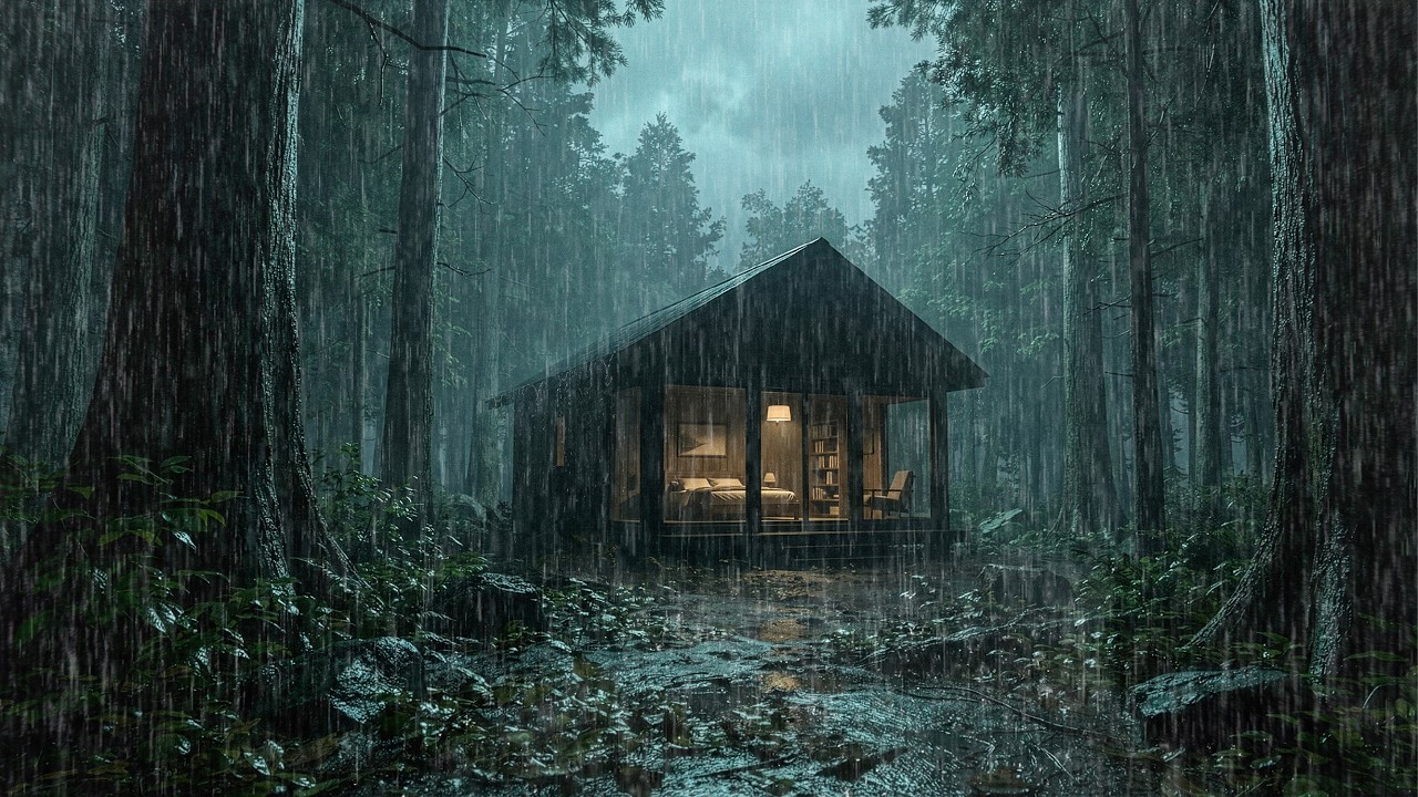 🌧️ Rain Sounds for Sleeping – Heavy Rain White Noise for Deep Sleep