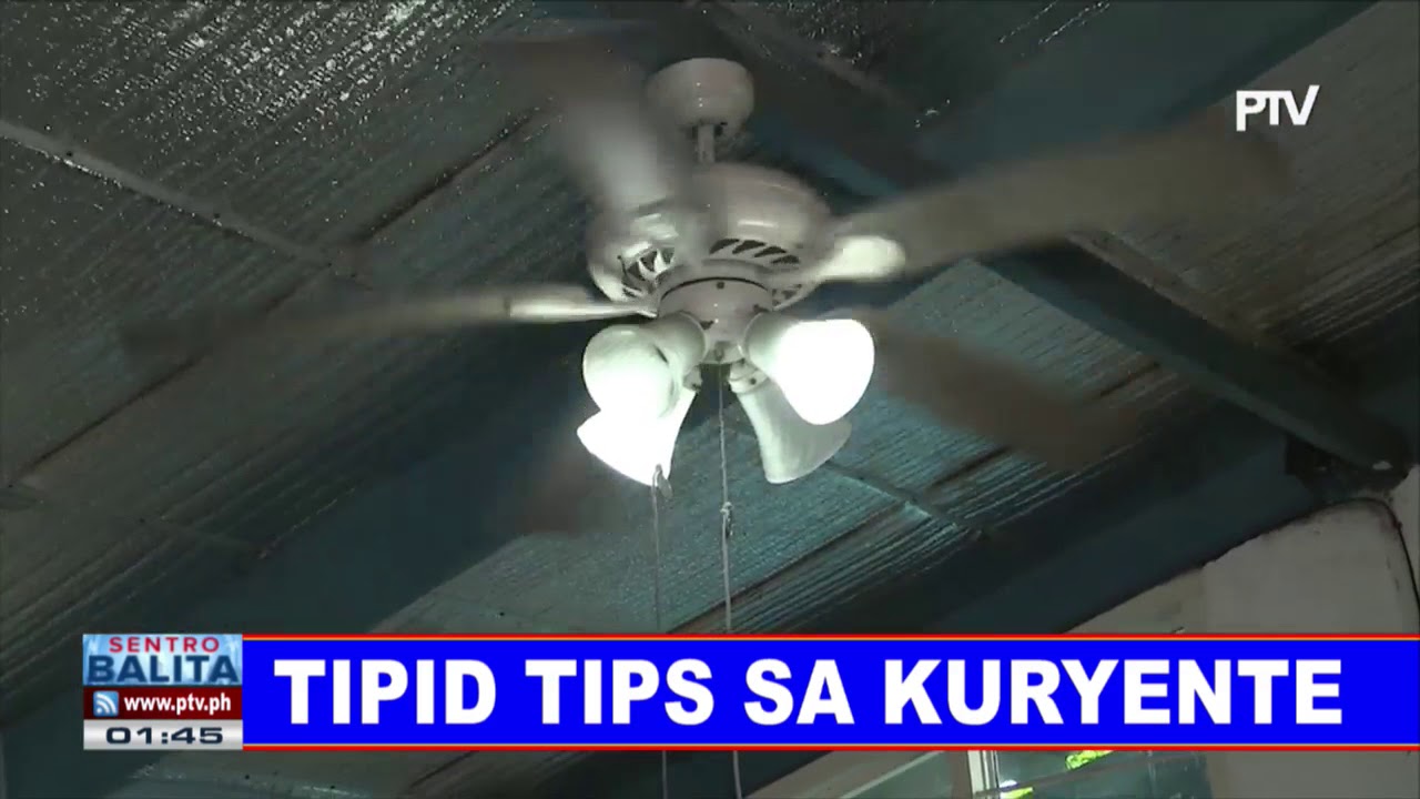 Tipid tips sa kuryente