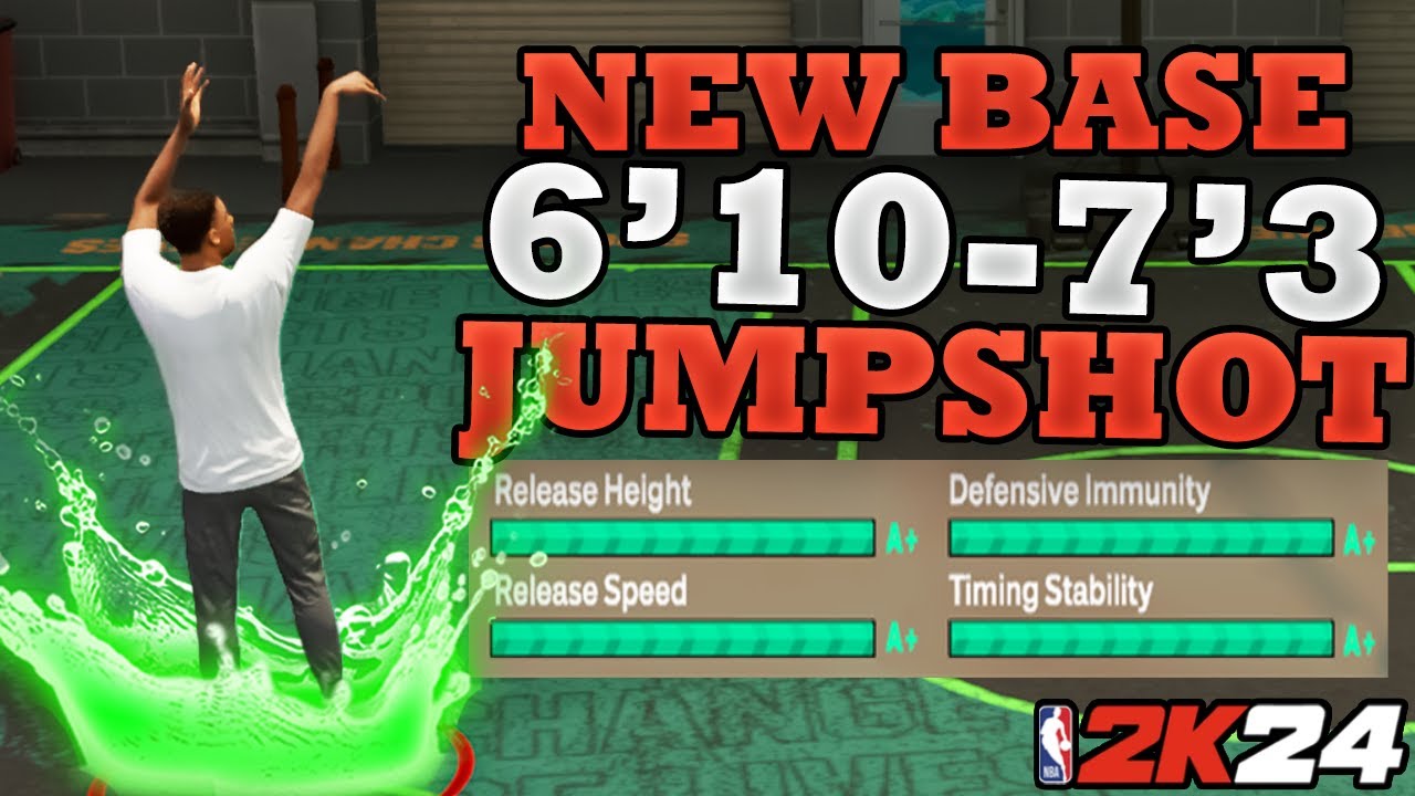 I Found The BIGGEST GREEN WINDOW JUMPSHOT For Big Man Builds In NBA 2K24!