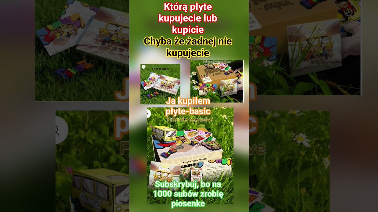 Kt&oacute;rą płyte kupujecie?   #płyta #friends #premium #exclusive #basic #subscribe #goat #sigma #music