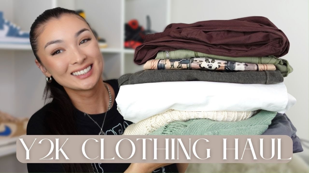 Y2K EMMIOL TRY ON HAUL | PARACHUTE PANTS, CARGOS, T SHIRTS + MORE