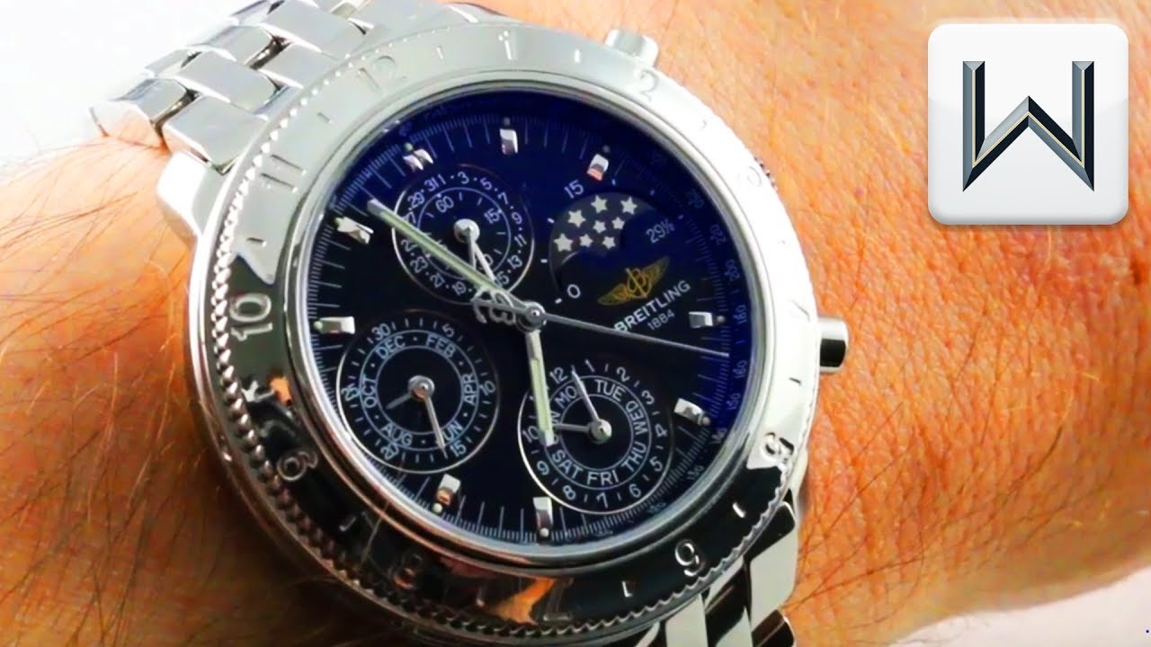 Breitling Windrider Astromat Perpetual Calendar Chronograph 1461 A19405 Luxury Watch Review