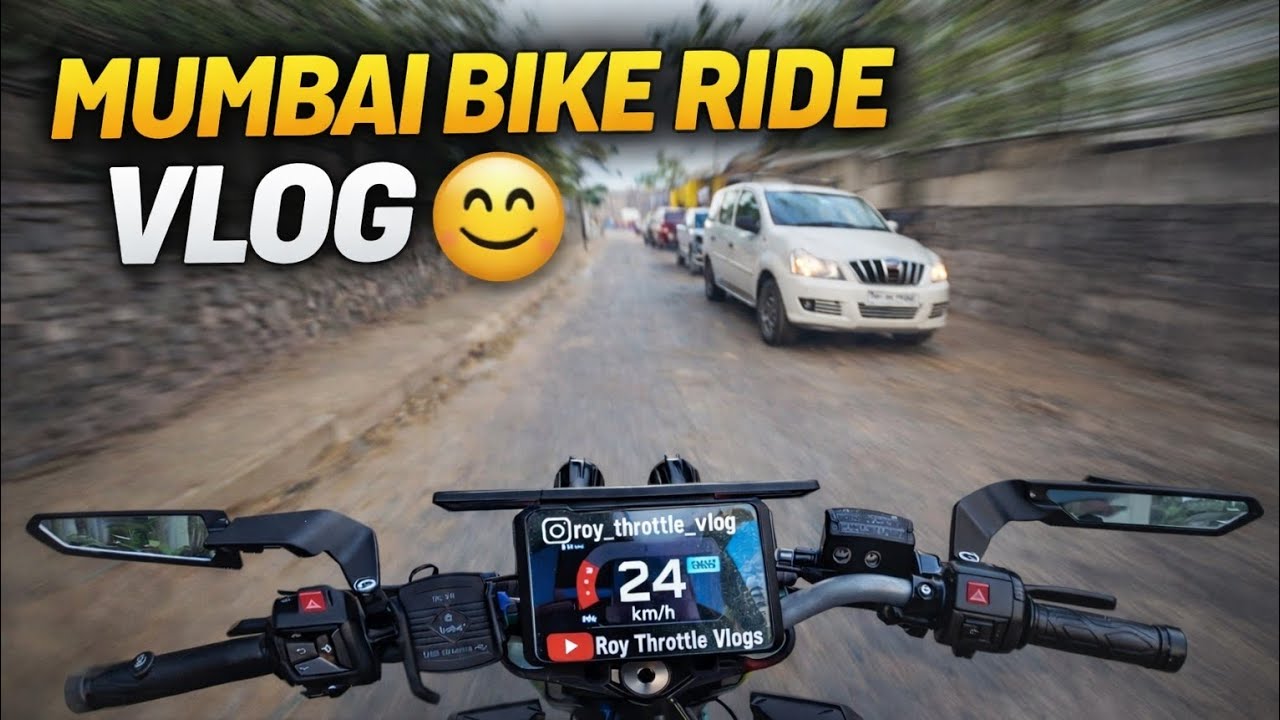 Mumbai Traffic Madhe Riding 😬 | Smooth Motovlog