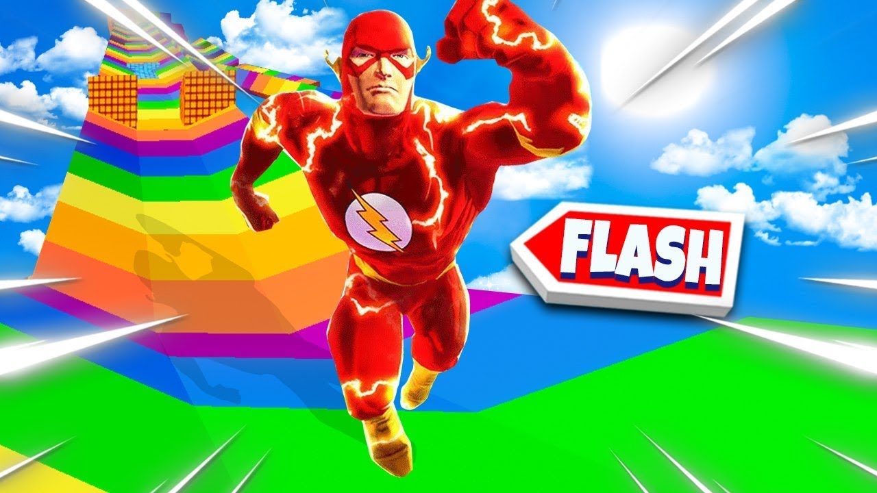 Fortnite, ale Grasz jako FLASH ⚡ ( najszybszy parkour! )