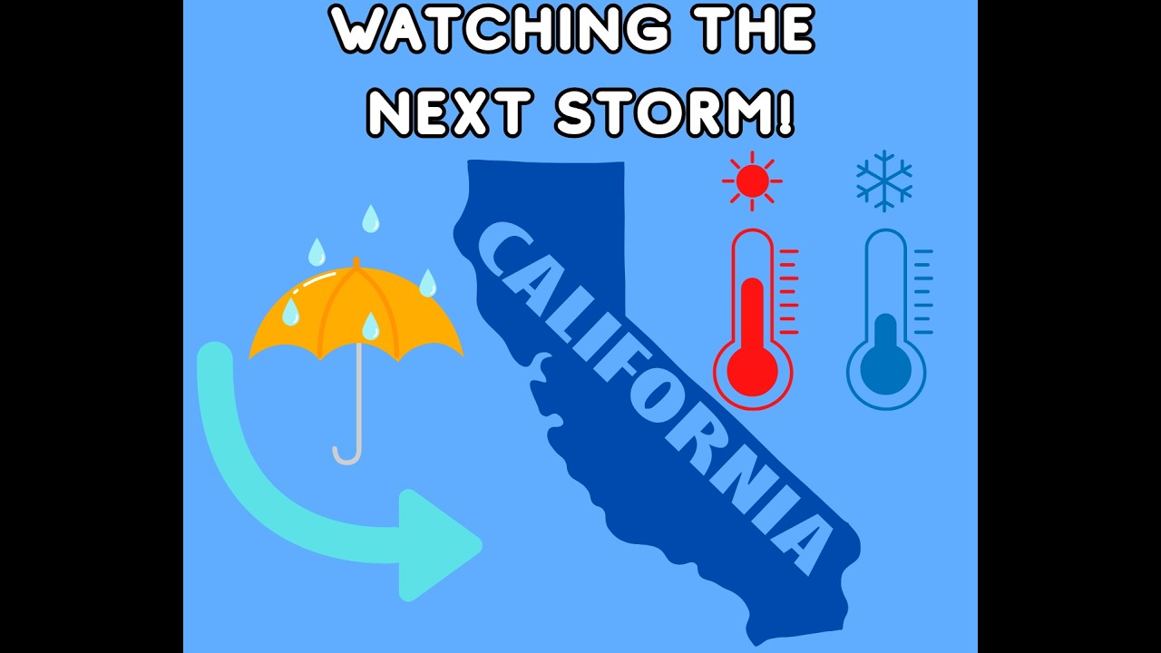 Погода в Калифорнии: тепло, Эль-Ниньо и наблюдение за следующим штормом!