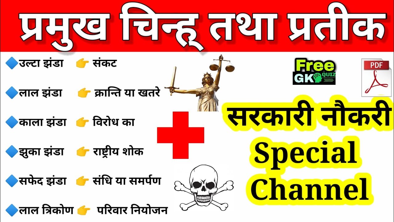GK TRICK | भारत के प्रमुख चिन्ह एवं प्रतीक | pramukh chinh avm pratik | sighn and symbol