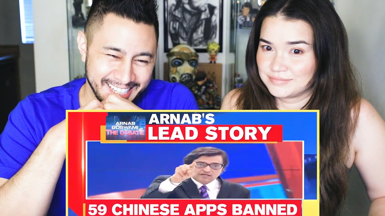 INDIA BANS 59 CHINESE APPS | Arnab Goswami's Lead Story | Reaction | Jaby Koay & Achara
