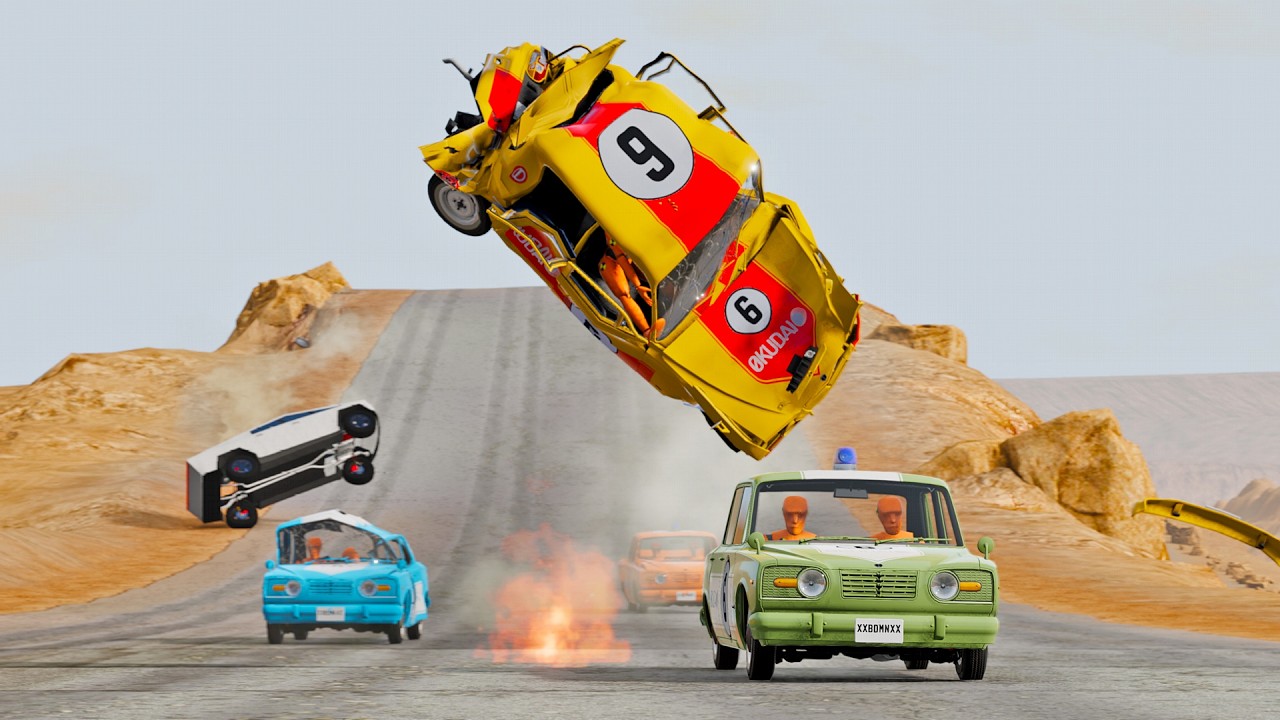 COMPILATION Cars VS Road Rage in JANUARY - BeamNG Drive | xxbdmnxx