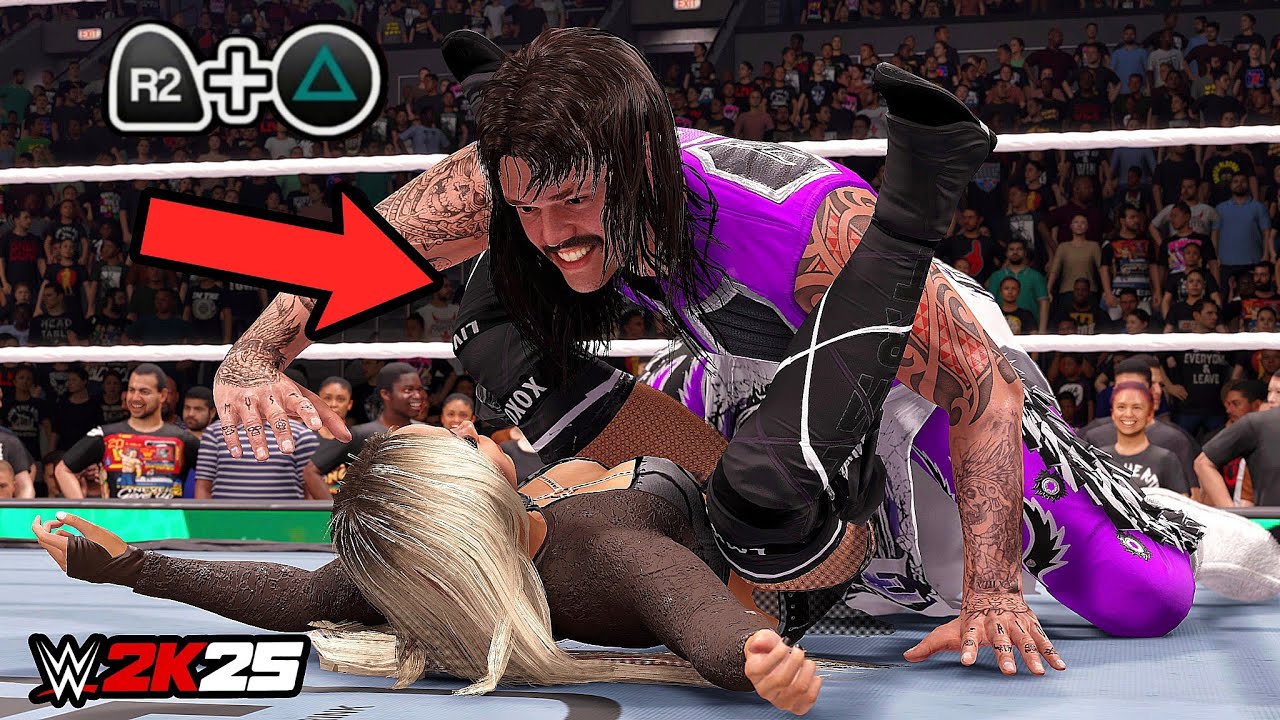 WWE 2K25: 50 лучших финишеров с уникальными комбинациями удержаний!