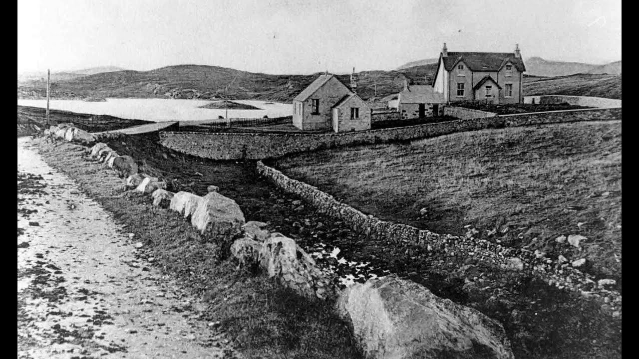 Old Photographs Lochmaddy North Uist Outer Hebrides Scotland