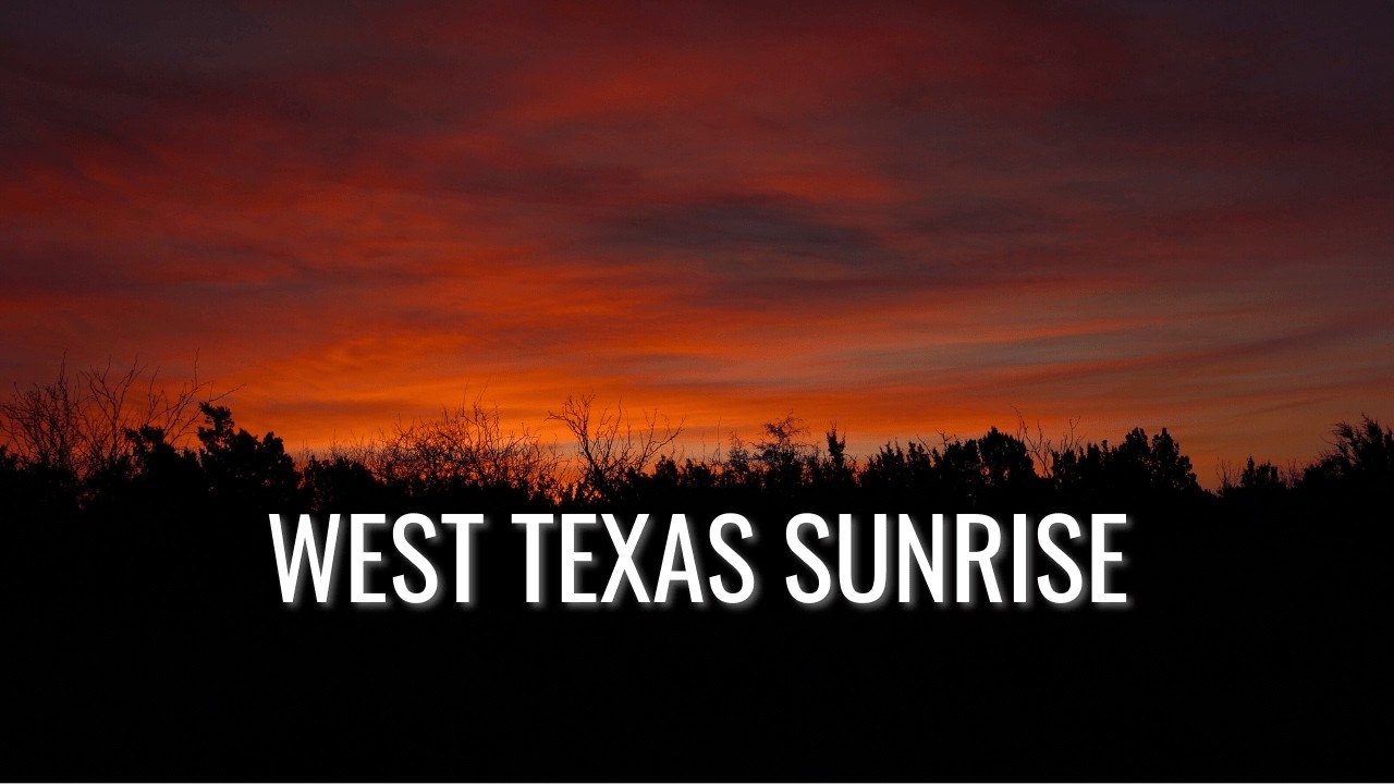 West Texas Sunrise | 30 Minutes of Peaceful Morning Nature Sounds | Natures Watcher