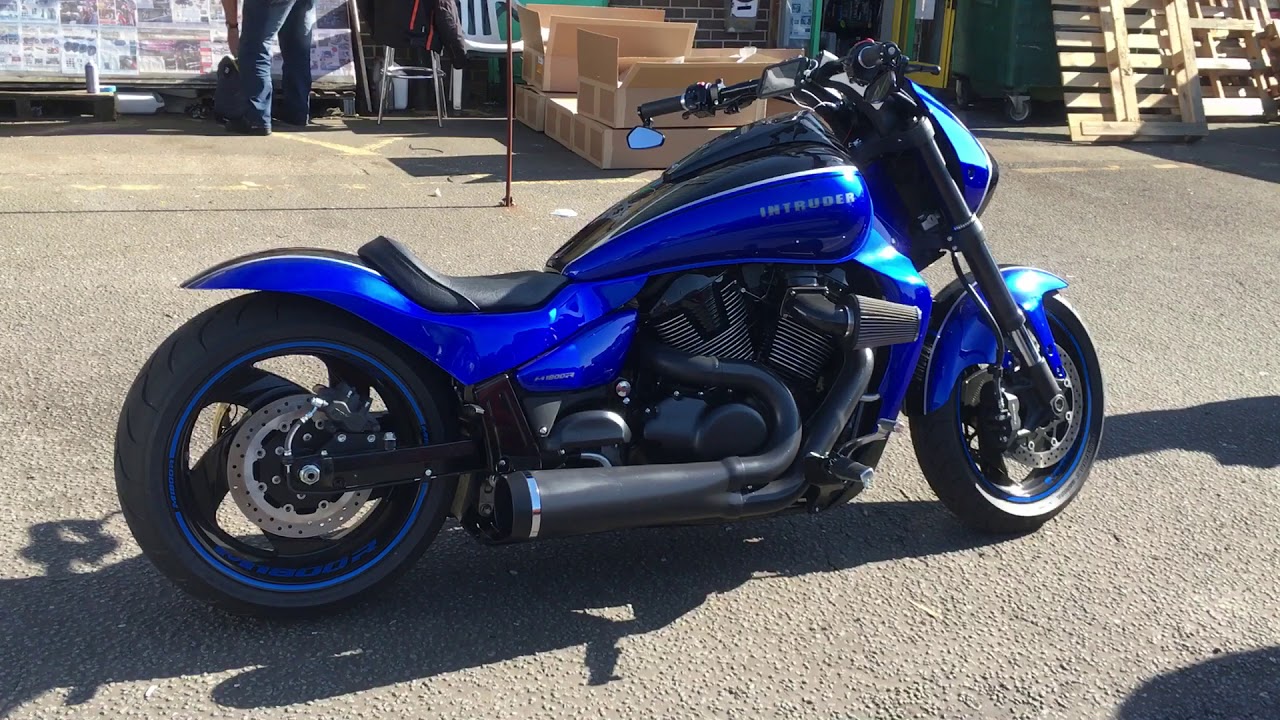 Suzuki M109R VPR VZR1800 exhaust M1800R DG Hardkrome Black uk stocks Custom Cruisers UK 01773835666
