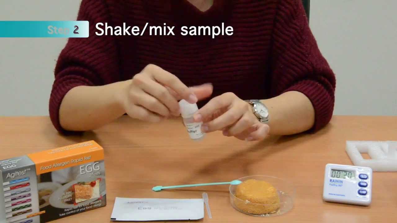 Agitest Egg Food Allergen Rapid Test