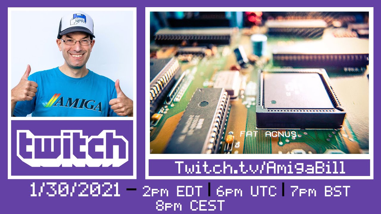 1/30/2022 Commodore Amiga World Premiere of NEW Castlevania, New game Green Beret & More!