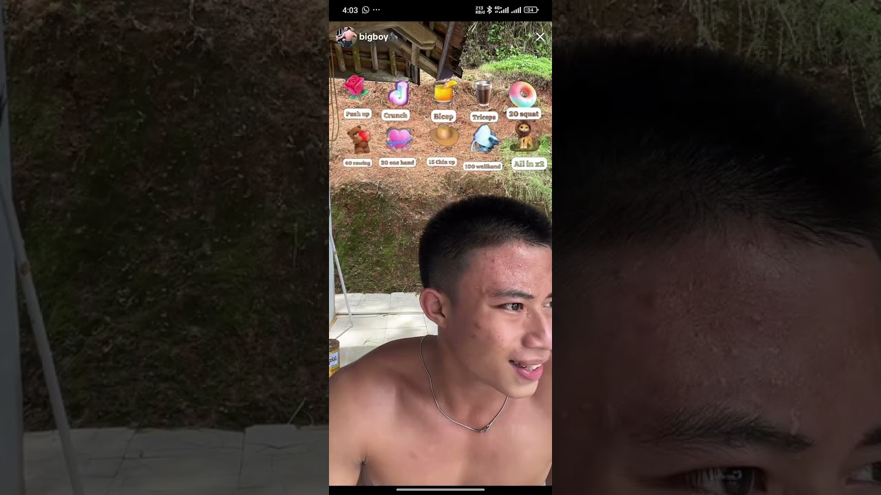 Brondong olahraga siang hari penuh keringat