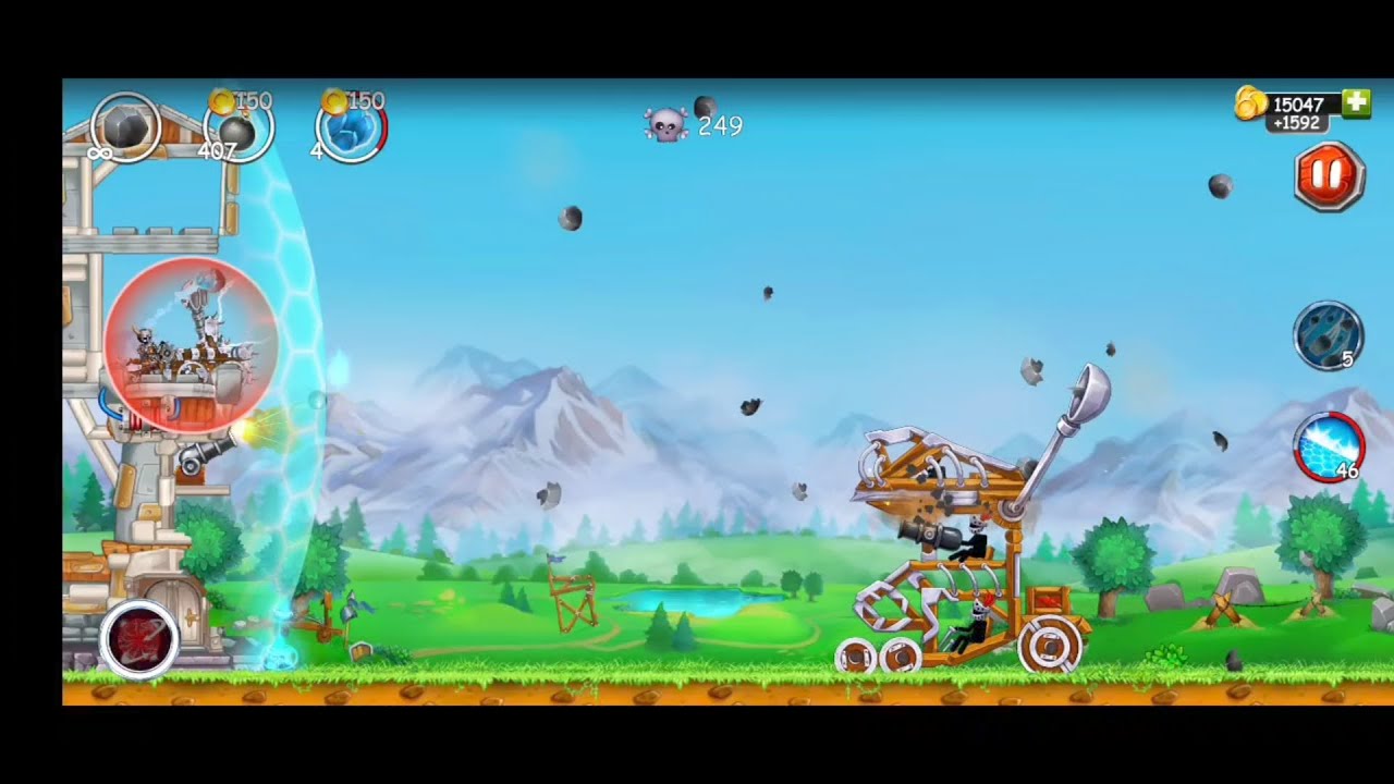 The catapult 2 | I need more coins for buying new Cannon | Android games play | Gaming Videos 
