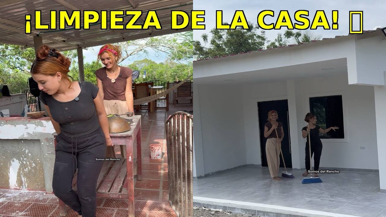 Poco a poco avanza la casa de nuestros papás, y aprovechamos para arreglarla un poquito. 🥰🏠