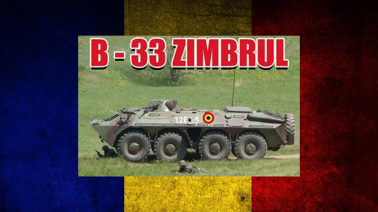 B33 Zimbrul - Transportor Autoanfibiu Blindat