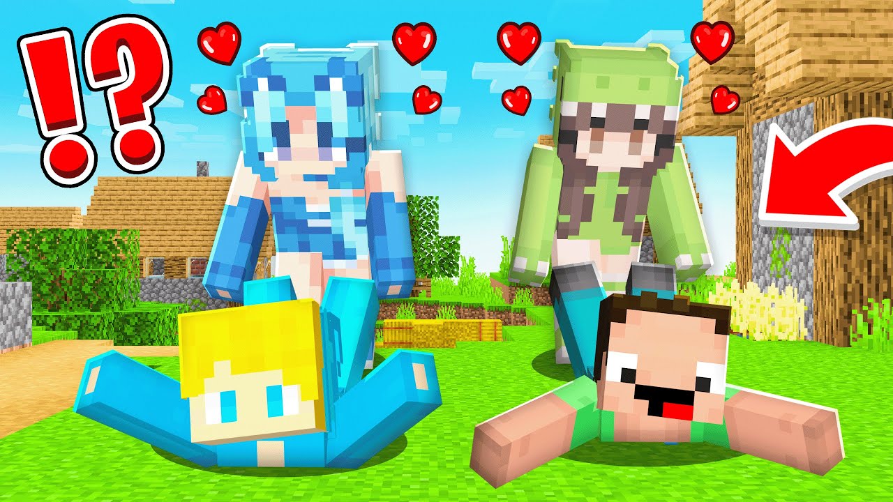 Ukri und Billy werden von Mädchen gefangen in Minecraft!