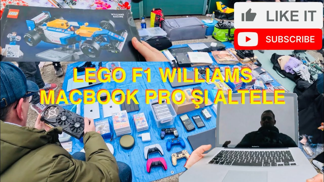 💥SET LEGO DE 400 LEI CUMPĂRAT LA UN SUPER PREȚ DIN TALCIOC DE LA IAŞI 🔥 NEGOCIERE MACBOOK PRO 1/2