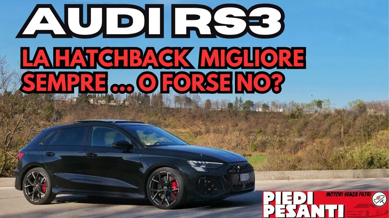 AUDI RS3: suona come una LAMBORGHINI ma forse...