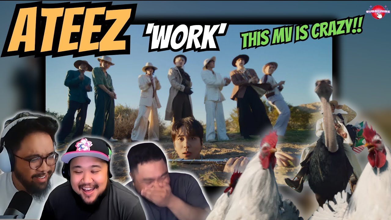 ATEEZ(에이티즈) - 'WORK' Official MV - REACTION - THIS SLAPS!! 🔥🔥🔥