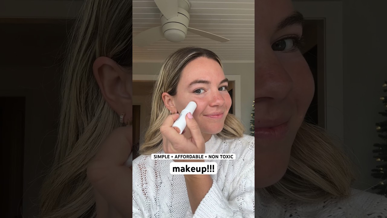 Simple, affordable, non toxic makeup!! #makeup #nontoxic #cleanbeauty