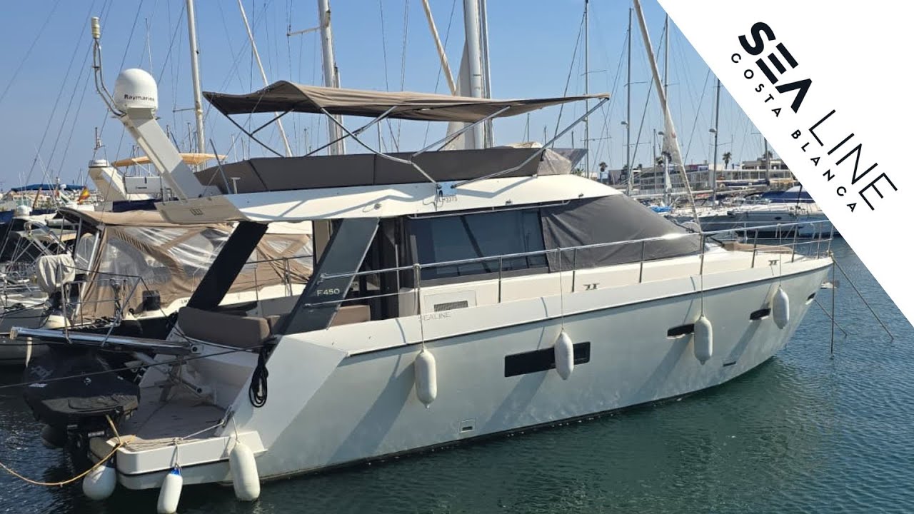 Pre-Owned Sealine F450 available for sale @ Sea Line Costa Blanca in Torrevieja.