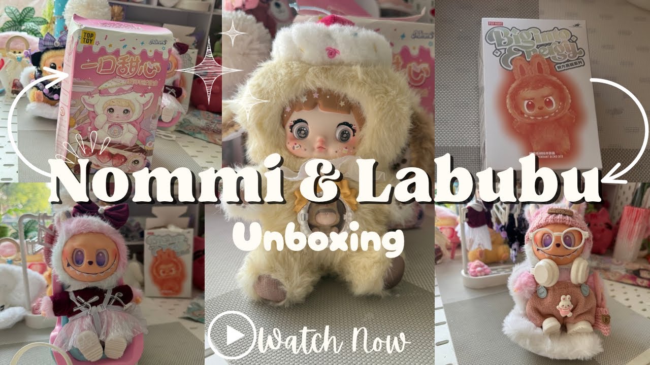 Labubu & Nommi Unboxing + 🎀Labubu Outfit Try-On & Giveaway Winner Announcement 💝| Aesthetic Kutty 