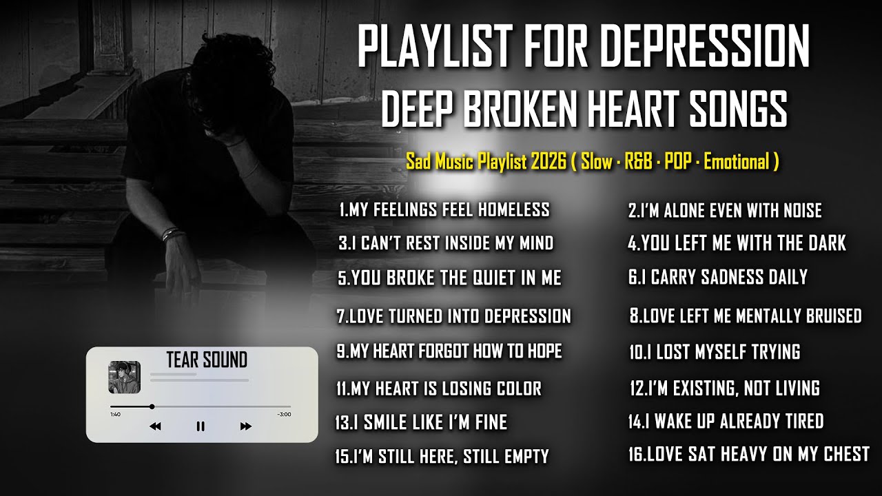 My Heart Forgot How to Hope ll  🥀 R&B for Overthinkers Sad Songs Playlist 2026