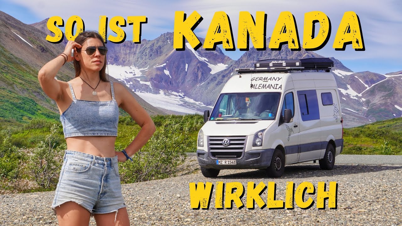 Mit dem WOHNMOBIL in der WILDNIS in KANADA | Vanlife Kanada im Yukon