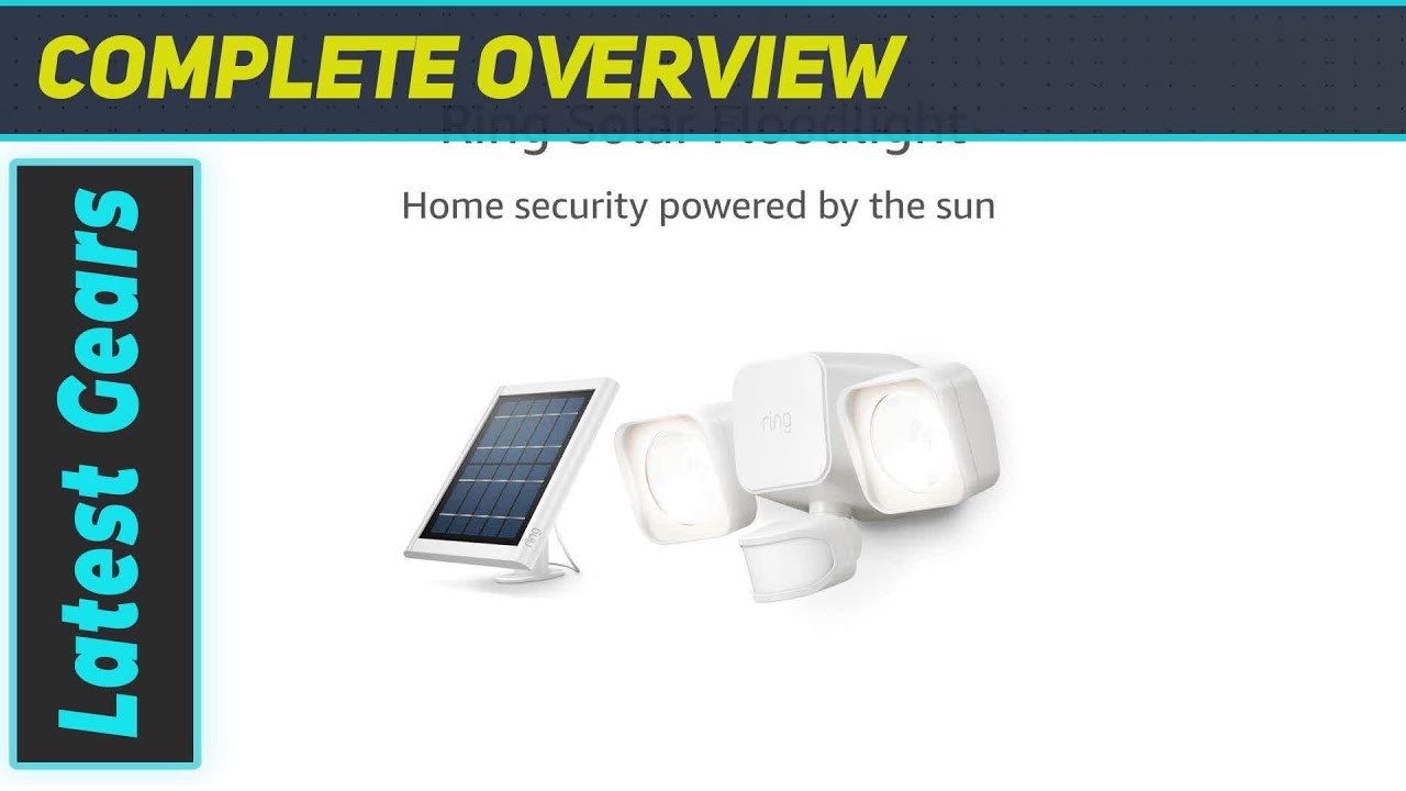 Ring Solar Floodlight Review - The Ultimate Outdoor Security Light?