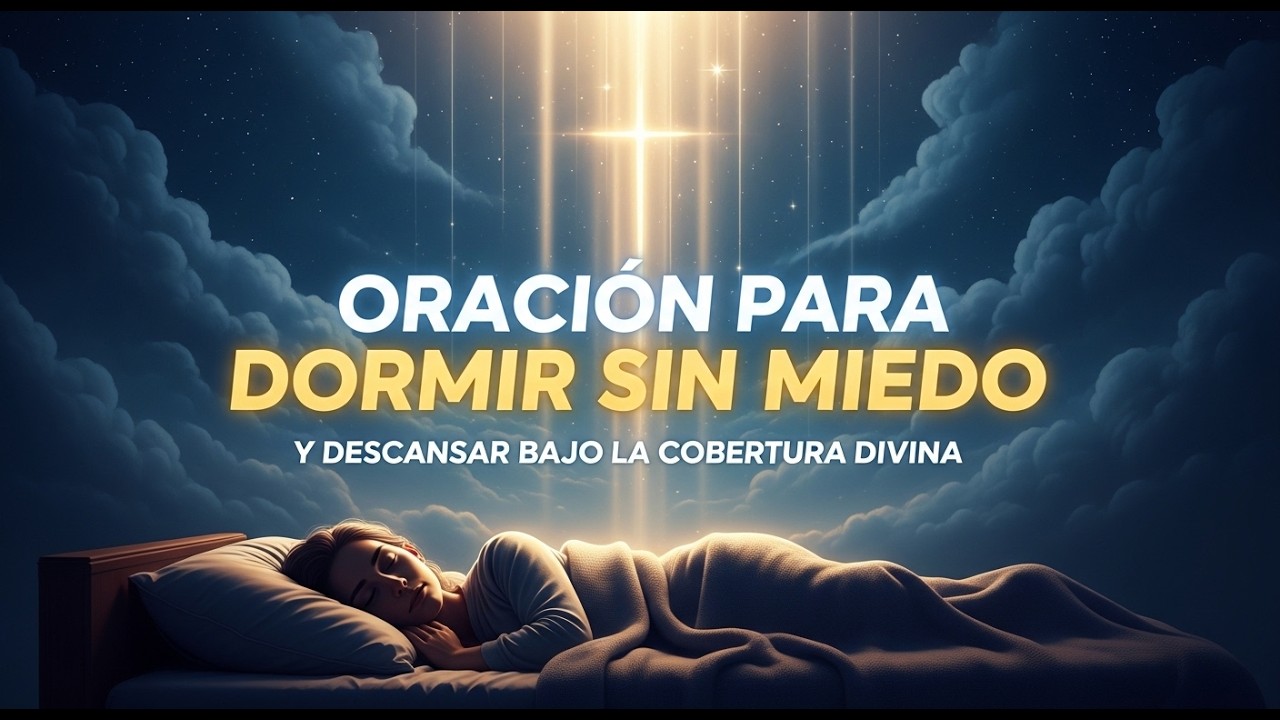 ORACIÓN PARA DORMIR SIN MIEDO Y DESCANSAR BAJO LA COBERTURA DIVINA