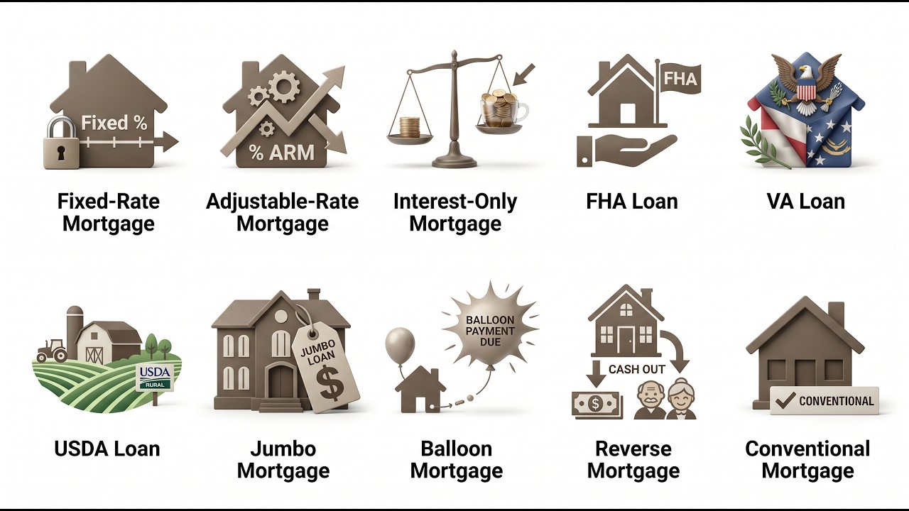 Every Type of Mortgage Explained
