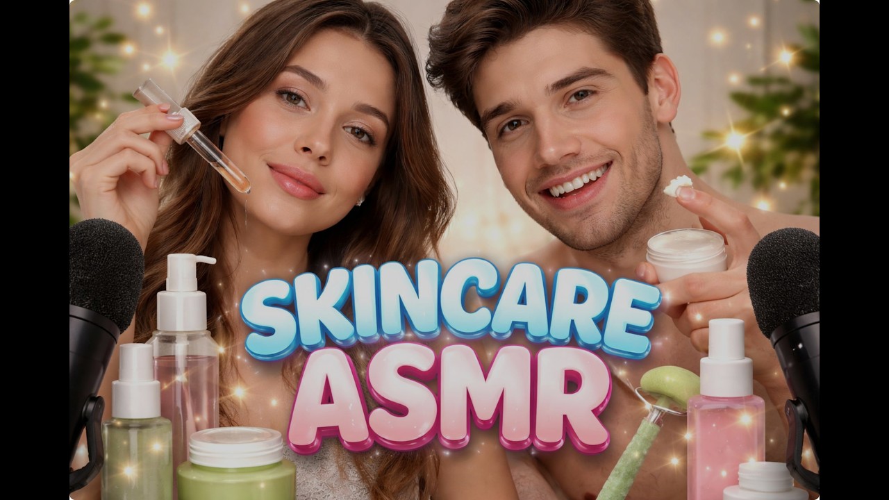 SKINCARE ON FIRE #asmr #relax