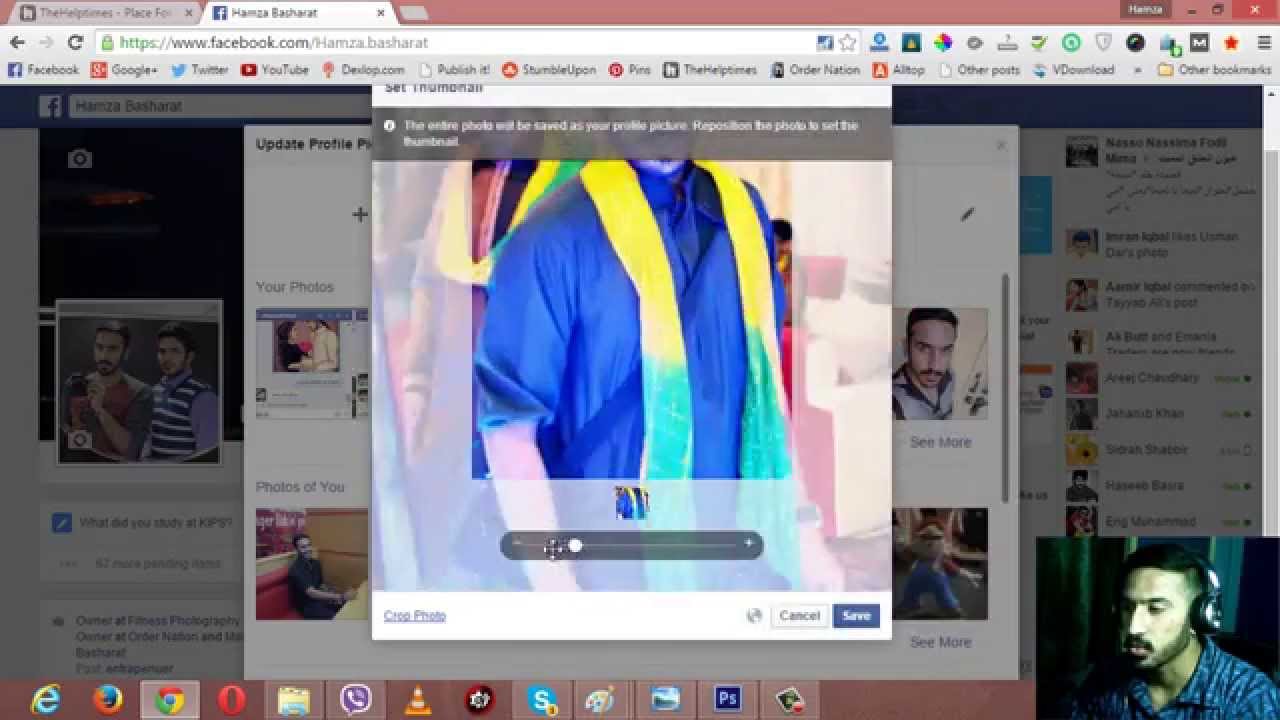 How to Upload Profile Picture on Facebook Without Cropping - Facebook Guide