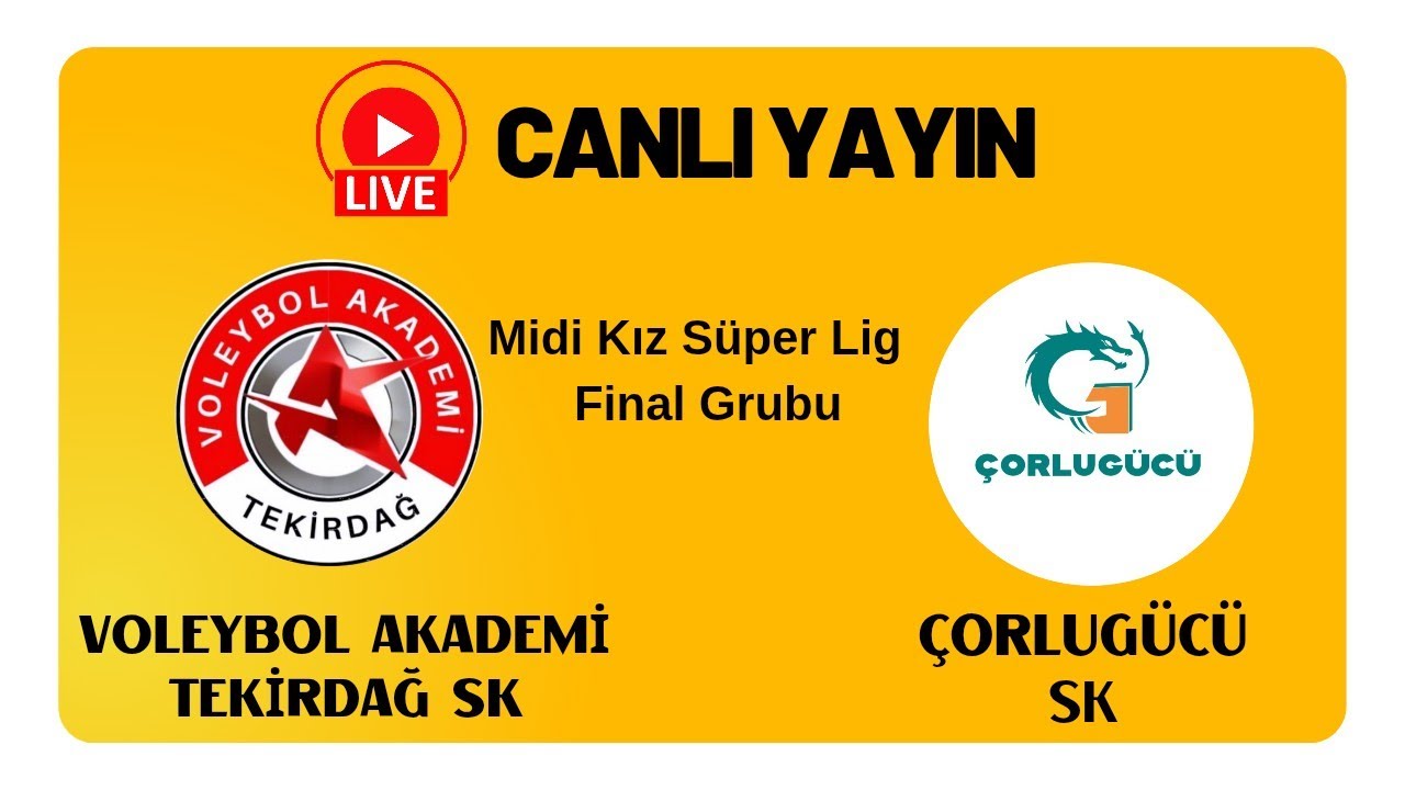 Midi Kız Süper Lig Final Grubu VOLEYBOL AKADEMİ - ÇORLUGÜCÜ SK