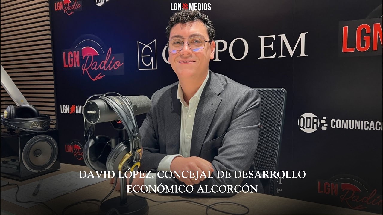 12/02/2026 ENTREVISTA A DAVID LÓPEZ, CONCEJAL DE DESARROLLO ECONÓMICO ALCORCÓN