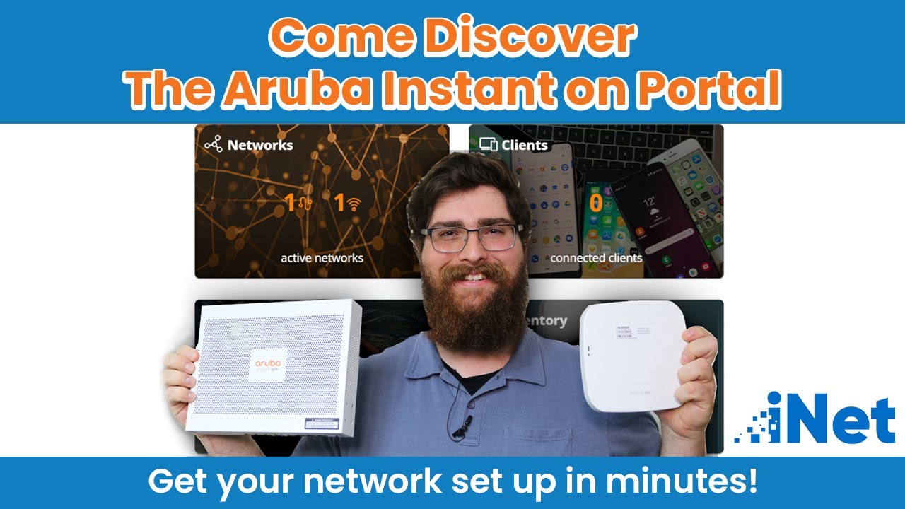 Aruba Instant On Web Portal - Setup & Walkthrough With iNetSupply.