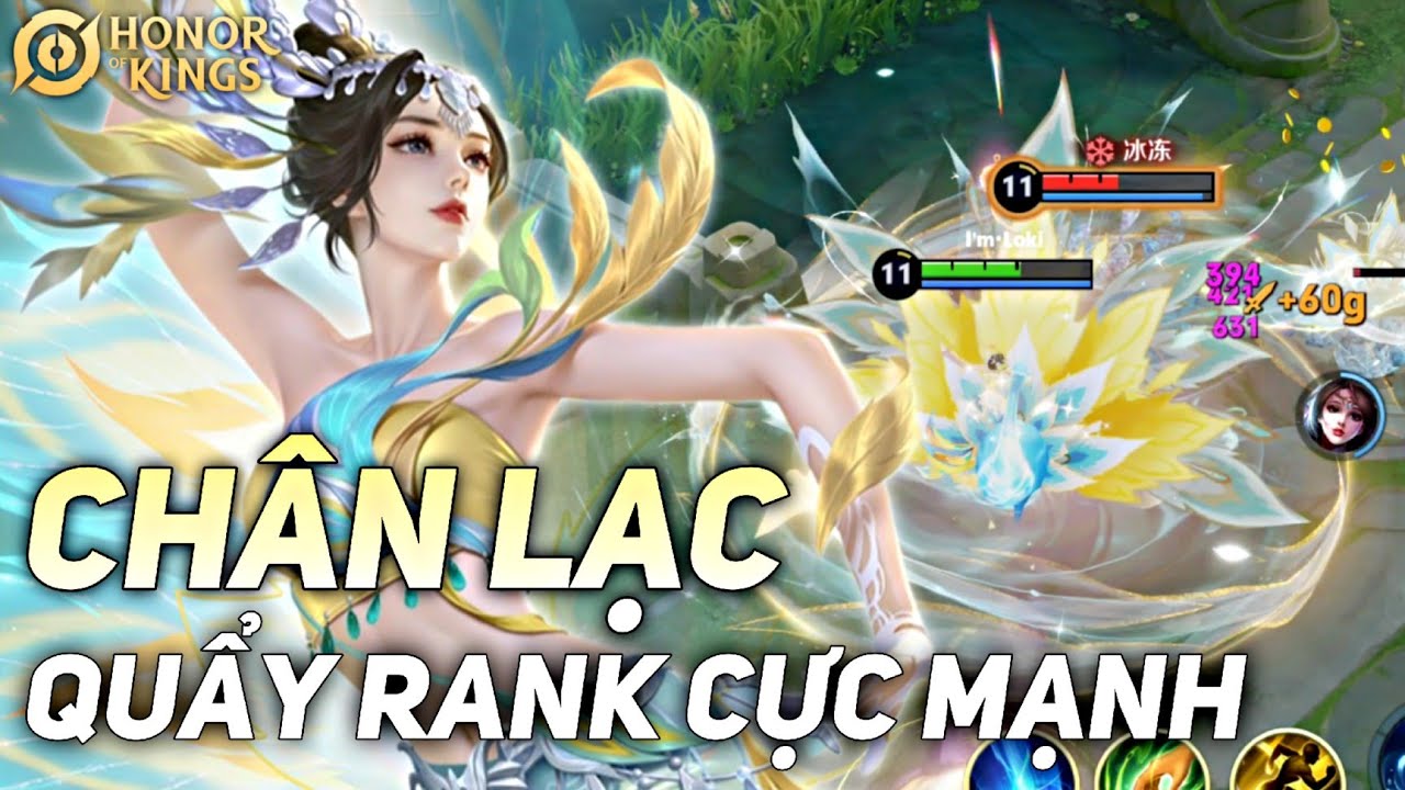 [ HONOR OF KINGS / VGVD ] STREAM CUT QUẨY RANK CÙNG CHÂN LẠC ( KHỔNG TƯỚC VŨ ) QUẨY BANH TEAM ĐỊCH