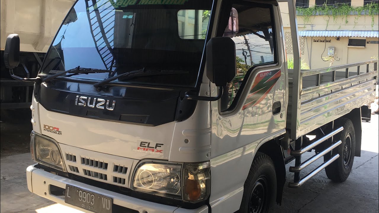Jual Isuzu Elf NHR55 Tahun 2016 Bak Traga Surat Bak Asli