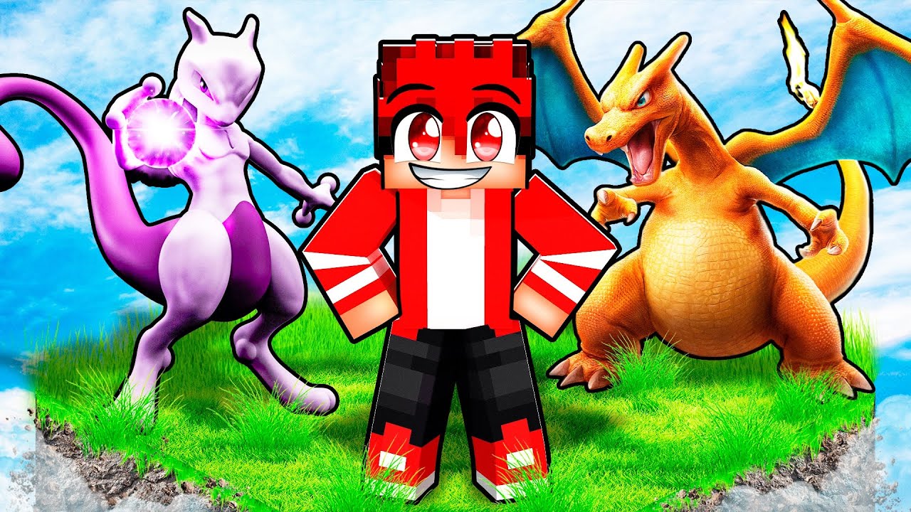 STUCK on REALISTIC POKEMON CHUNK in MINECRAFT