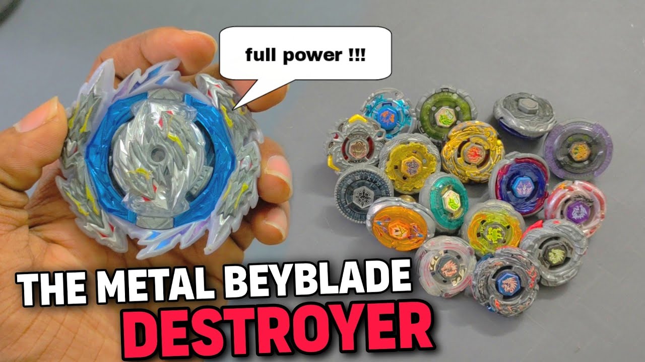 The destroyer of Metal beyblades - guilty luinor full power !