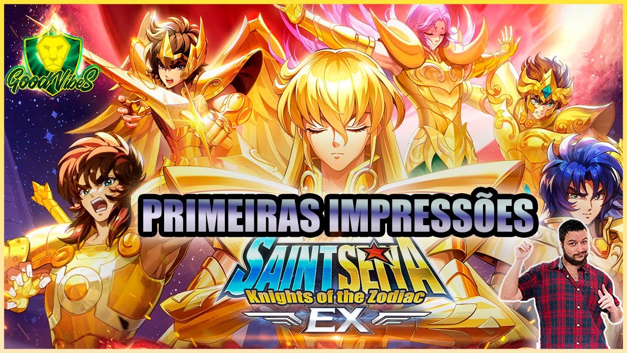 PRIMEIRAS IMPRESSÕES - SAINT SEIYA EX
