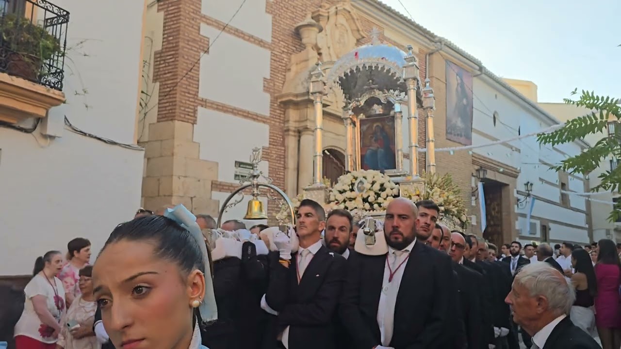 Subida de la Patrona de Archidona a su Santuario. Virgen de Gracia de Archidona 8 de Septiembre 2024