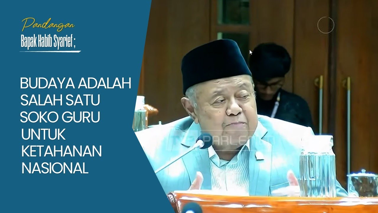 Habib Syarief Muhammad | Raker dengan Menteri Kebudayaan RI [Assalaam TVID]