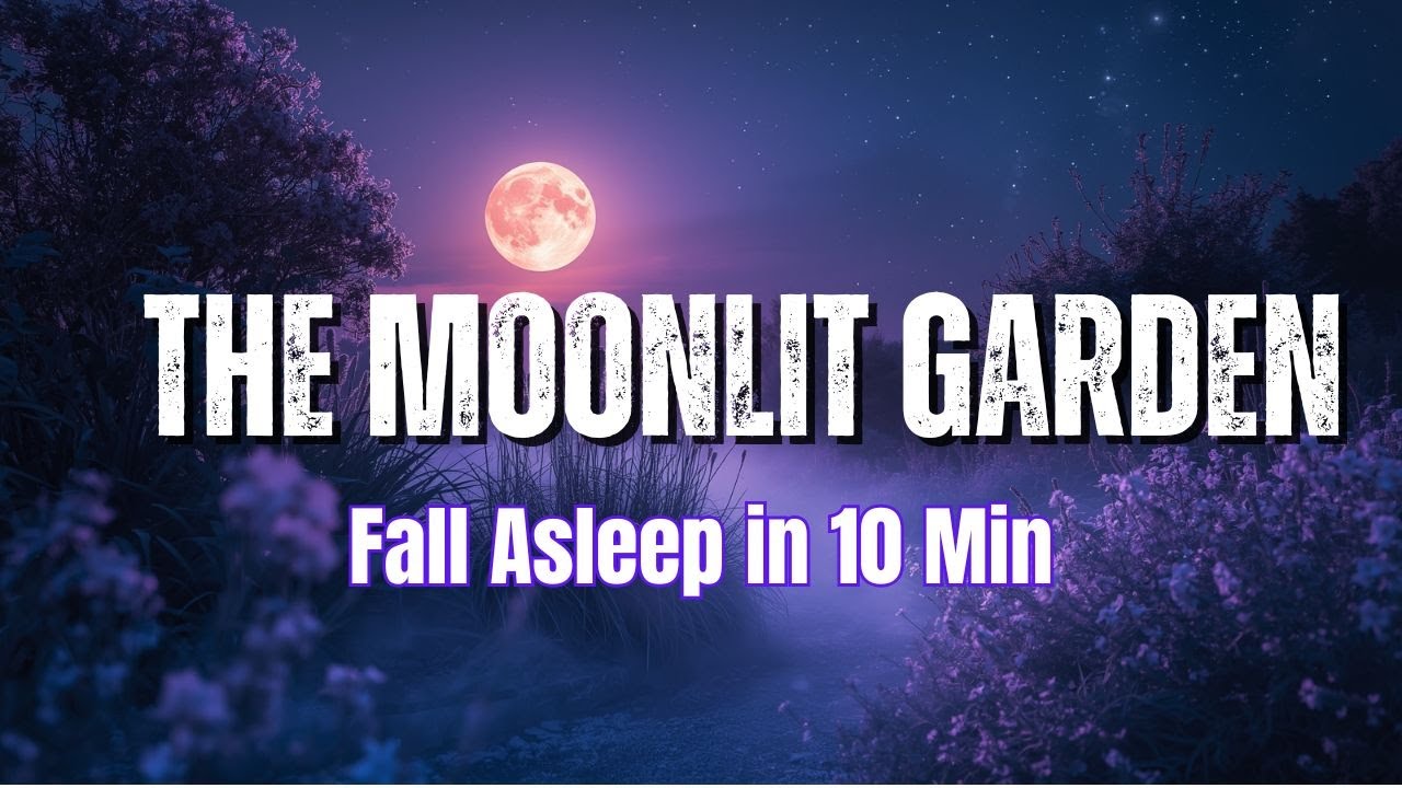 The Moonlit Garden | Peaceful Voice for Deep Sleep & Relaxation