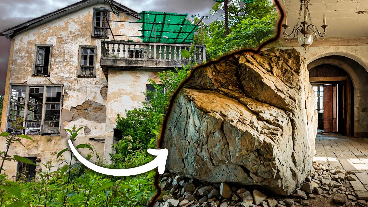 La Casa Atravesada por una ROCA en Plena Noche | Asturias | Día de exploración