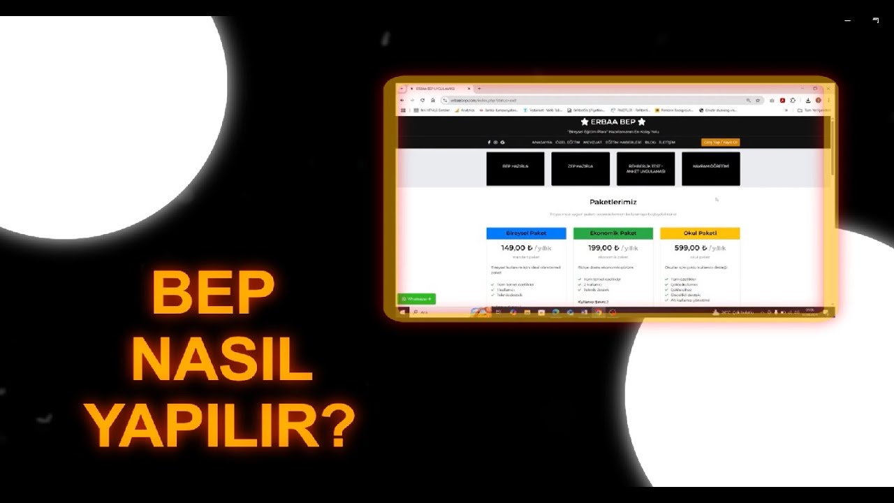 Erbaa BEP İle BEP Nasıl Hazırlanır